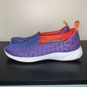 VIONIC Women's SIZE ( 7.5 ) AGILE HYDRA Purple Arch Support Orthaheel Slip On